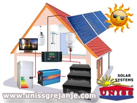 Solarni sistemi za struju PV fotonaponski za proizvodnju elektricne energije Solarni sistemi - Solarni sistemi kolektori paneli za struju vikendice - Solarni sistemi fotonaponski za struju, proizvodnju struje - Solarni sistem za vikendicu, komponente - Solarni kolektori - Solarni paneli