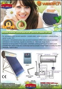 Solarni temosifonki kolektori_Kompakt sistem / WesTech WT-SS470-58/1800SS