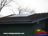 Solarni fotovoltni kolektori/Elektricna energija/Vikend kuca Kostolac-Dunav