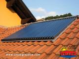 Solarno grejanje sanitarne vode/konstrukcija na kosom krovu/30 vakuum cevi-Heat pipe