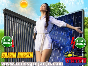 SOLARNA ENERGIJA / Solarna energija za grejanje i struju - Solarno grejanje kuće,
 vode,
 bazena - Solarni paneli za struju,
 proizvodnja struje,
 električne energije